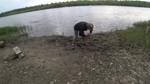 Как мы САЗАНА ловили на резинку