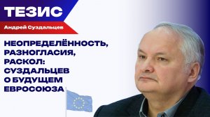 Политолог Суздальцев о том, каким будет будущее ЕС без Урсулы фон дер Ляйен