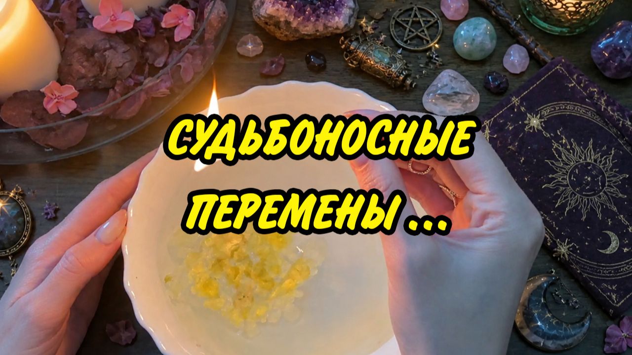 🕯 ЧТО СПЕШИТ В ВАШУ ЖИЗНЬ❓ СУДЬБОНОСНЫЕ МОМЕНТЫ В БУДУЩЕМ❗️ Гадание на воске / отливка воском