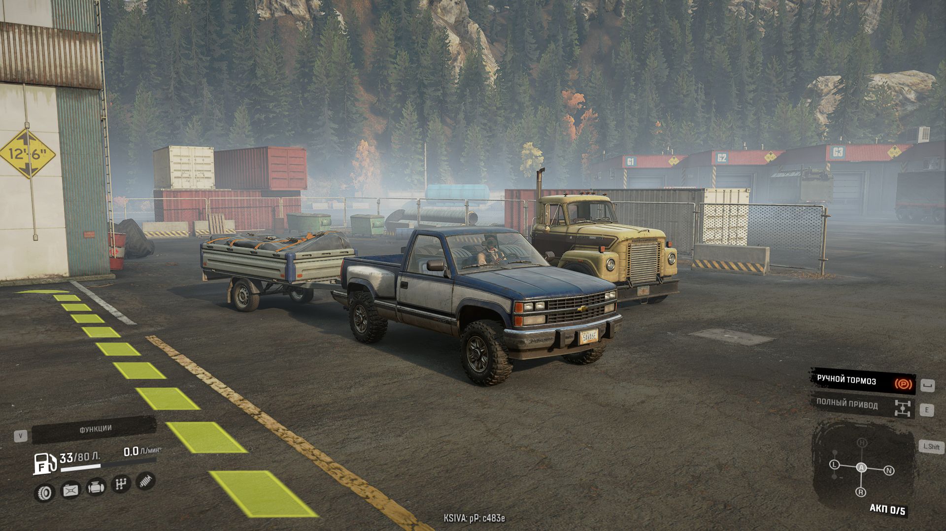 SnowRunner Хардкор Карьера.  Допустил ошибку в начале игры