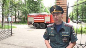 В Центре образования №2 прошла отработка плановой эвакуации при пожаре