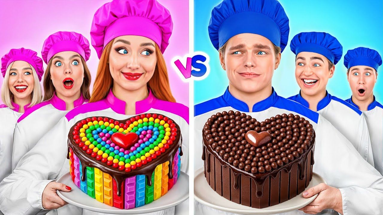Кулинарный Челлендж# Мальчики VS Девочки от DO смотреть онлайн