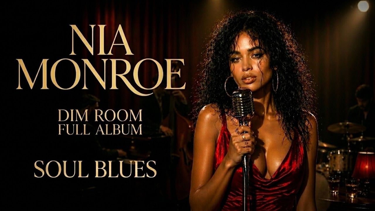 (Nia Monroe Blues)Dim Room | 1 час медленного соул-блюза | Плейлист глубокого блюза для вечеров смотреть онлайн