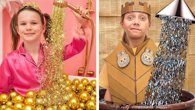Борьба бедных с богатыми | Картонная школа для детей смотреть онлайн