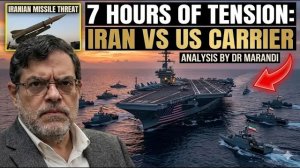 Iran's Navy Surrounded a US Aircraft Carrier at Dawn — 7 Hours of Tension   DR MARANDI