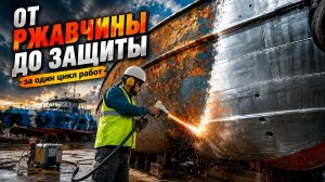 Судоремонт без пескоструя: Технология лазерной очистки и Цинкирование от А до Я
