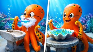 Акулёнок Шарки и морские друзья  | Детские песни и мультик про подводный мир