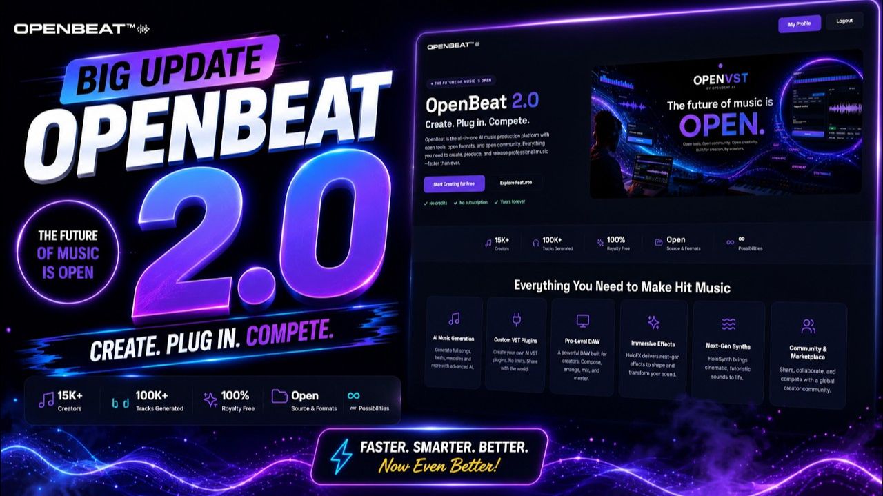OpenBeat is Back: Bigger Than Ever