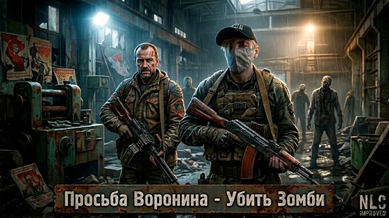 S.T.A.L.K.E.R.-NLC Improved➤Квесты➤Просьба Воронина(Убить Зомби)