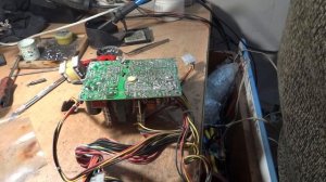 Блок питания ISO-450PP Шипит - пищит в работе. Привожу в порядок, и тест на мощность.