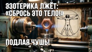 Эзотерика лжёт: «Сбрось это тело!» Подлая чушь!