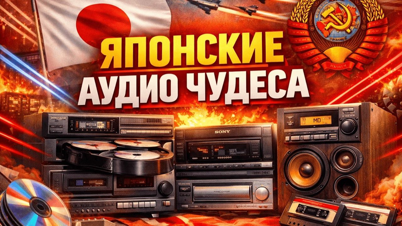 Музыкальные центры, из Японии, которые опередили будущее