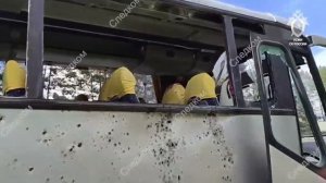 Атака дрона ВСУ на автобус с детьми из Белоруссии в Брянской области