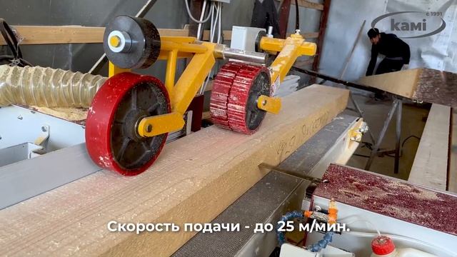 Ленточно-делительный станок HIGH POINT HP-12E | Распил заготовок по толщине смотреть онлайн
