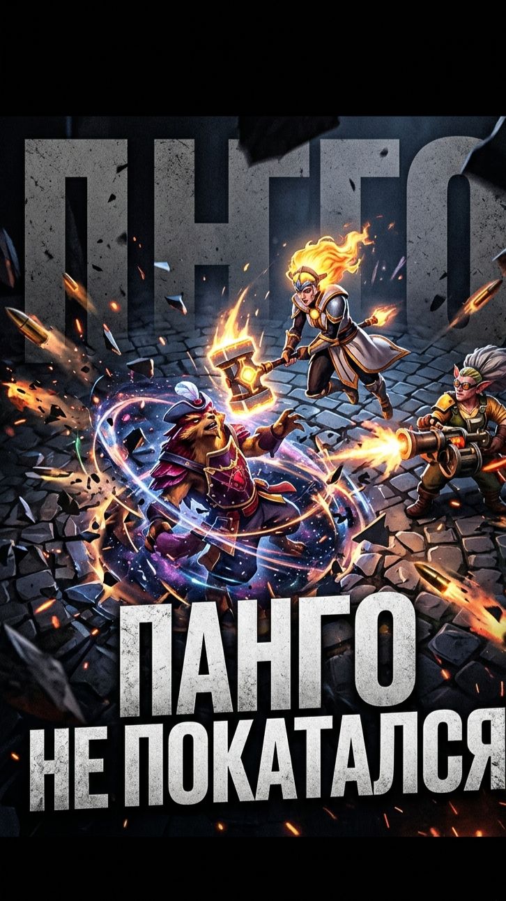 ТАКСИ НЕ ПОЕХАЛО! Жесткий стоп ульты Pangolier в Dota 2 от pasanbl
