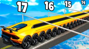 КАК ДАЛЕКО ПРОЕДЕТ ТАЧКА В ГТА 5  - ЭКСПЕРИМЕНТ В GTA 5