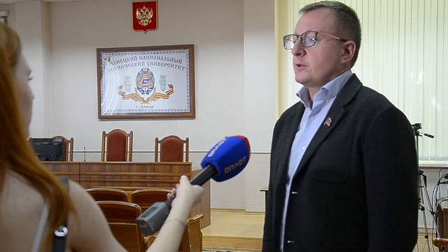 Интервью Виктора Николаенко после Школы молодых учёных