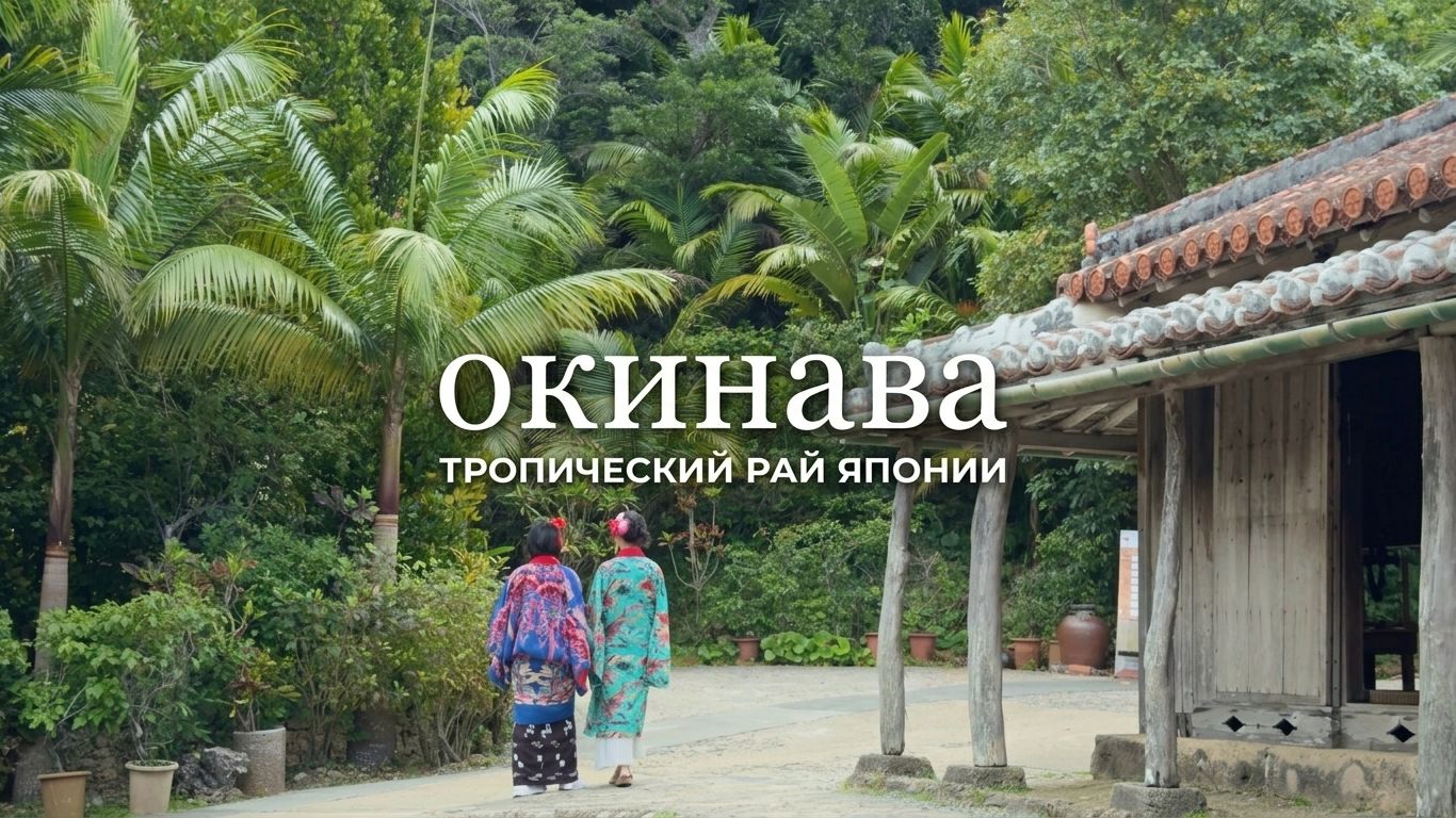 🌺 Тропический рай Японии. 6 Дней на острове Окинава. 4К