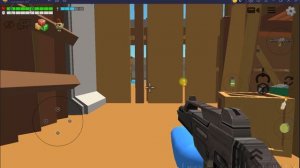 Карта Town2F - битва с монстром Мясник в Chicken Gun