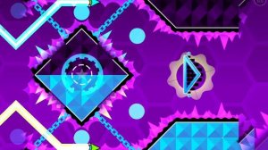 Прохождение Blast Processing (Harder) в игре Геометри Даш (звука почему-то нет)