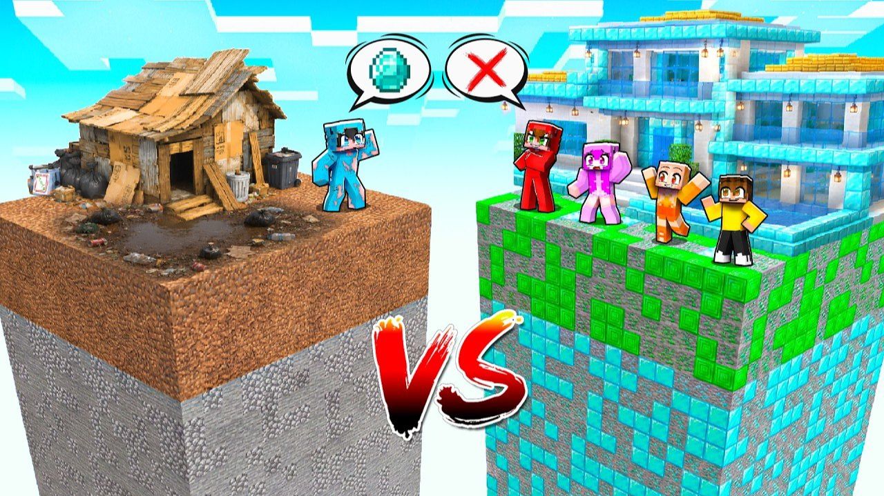 Я ПРОКАЧАЛСЯ ОТ НИЩЕГО ЧАНКА ДО ЧАНКА МИЛЛИОНЕРА В MINECRAFT 😱💰