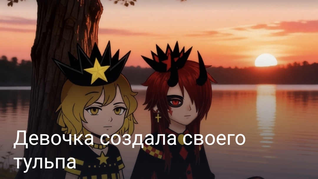 Девочка создала своего тульпа часть первая конец