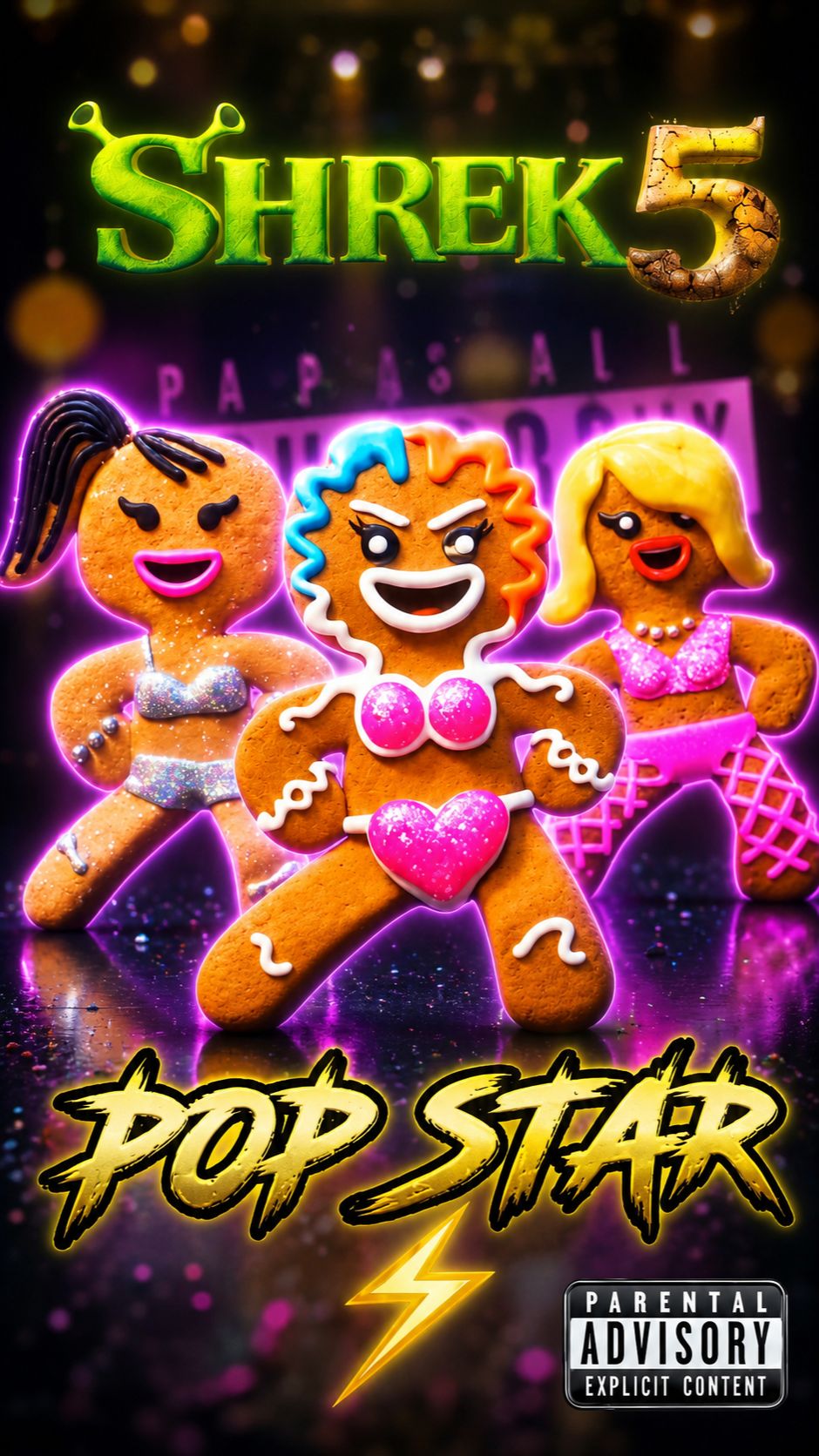 ШРЕК 5: ШРЕК ТЕПЕРЬ POP STAR! 😱⭐ #shorts