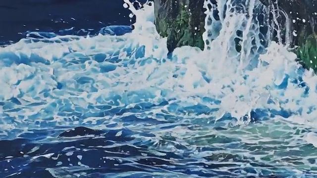 У берега Татарского пролива. Масло, холст.mp4 смотреть онлайн