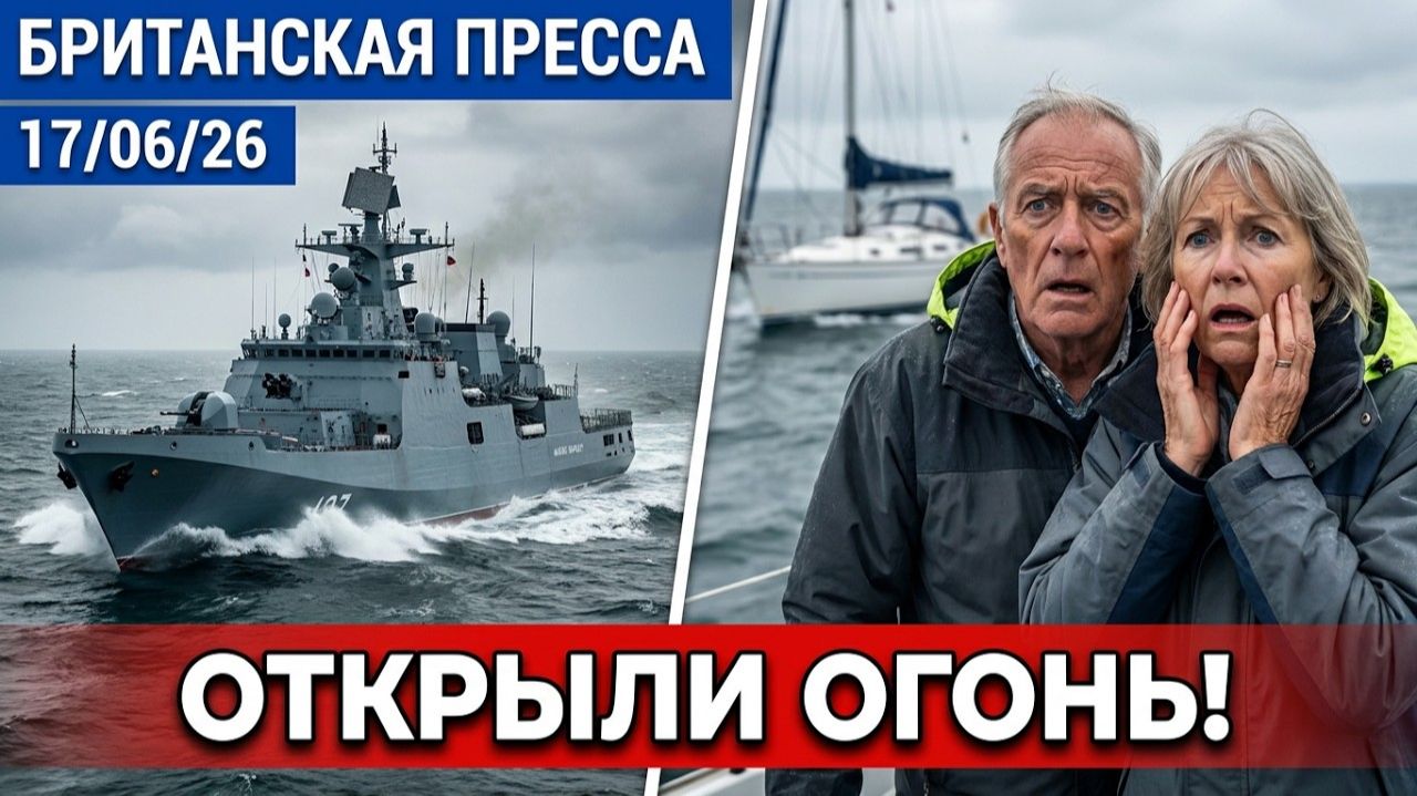 (UK Russian News) Российский фрегат стреляет по яхте британских пенсионеров: 17/06/26 смотреть онлайн