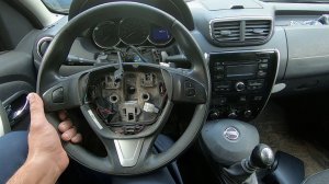 Снятие руля Nissan Terrano