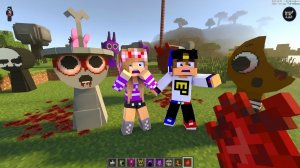 МОЙ ДРОН снял СПРУНКИ в МАЙНКРАФТ НУБ И ПРО ЭВОЛЮЦИЯ ВИДЕО MINECRAFT Евгенбро