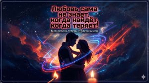 Любовь сама не знает, когда найдёт, когда теряет!