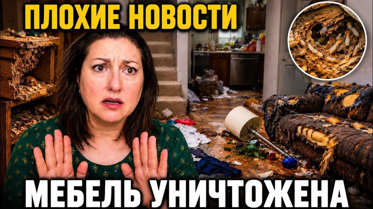 Привет Я Индия - ПЛОХИЕ НОВОСТИ ｜ В ДОМЕ ТЕРМИТЫ МЕБЕЛЬ УНИЧТОЖЕНА смотреть онлайн