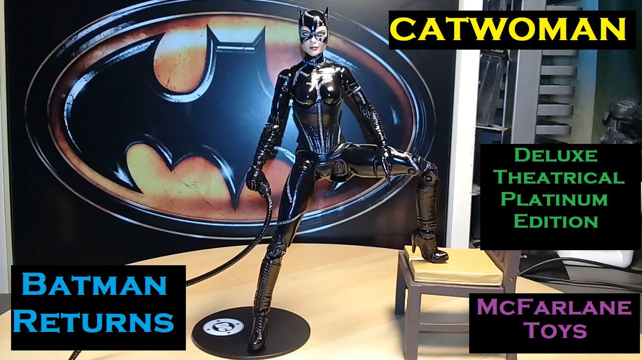Review! Catwoman From Batman Returns Film, Deluxe Theatrical Platinum Edition by McFarlane Toys! смотреть онлайн