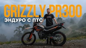 Regulmoto Grizzly PR300 — честный эндуро с ПТС для дорог и бездорожья