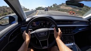 Audi S8 L POV DRIVE в 4К!