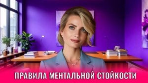 Правила ментальной стойкости
