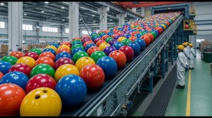 Внутри современной перерабатывающей и производственной фабрики