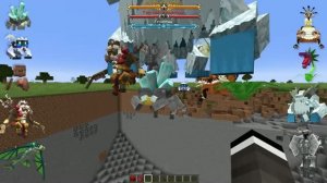 Мобы МОВЗИЕ против разных видов TNT в Minecraft