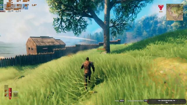 Valheim #1 чайное прохождение