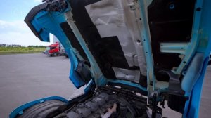 Тест-драйв автомобиля Scania R450 с системой впрыска XPI в дилерском центре СКАНЕЖ