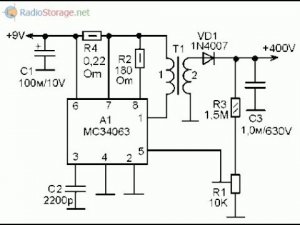 DC DC 3 400v