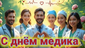 Медики-в Вас сила медицины. С днём медика. Самая лучшая музыкальная открытка.