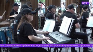 Концерт Ирбитского духового оркестра «Нейва Бенд» в Сквере физкультурников