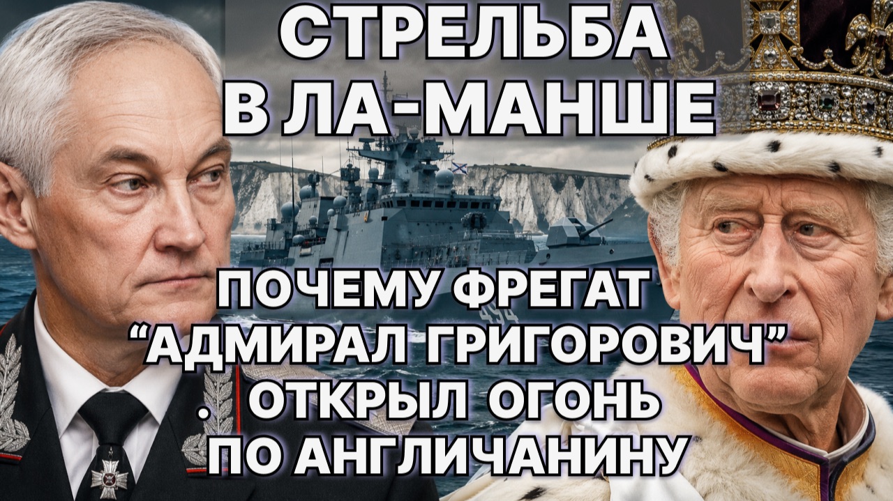 Стрельба в Ла-Манше. Русский фрегат "Адмирал Григорович" открыл огонь в 170 км от Лондона./ #ЗАУГЛОМ смотреть онлайн