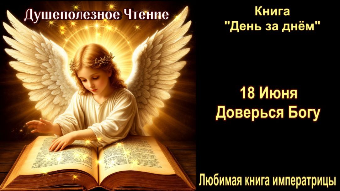 18 Июня  "Доверься Богу"  День за днем