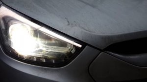 Хендай IX35: меняем фары дорестайл на рестайл