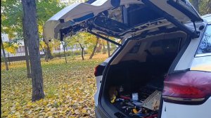 Установка электропривода багажника на Geely Atlas Pro.BELGEE X70.
