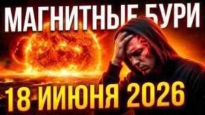 Магнитные бури 18 Июня 2026 года: Удар по сосудам и как выжить в этот день