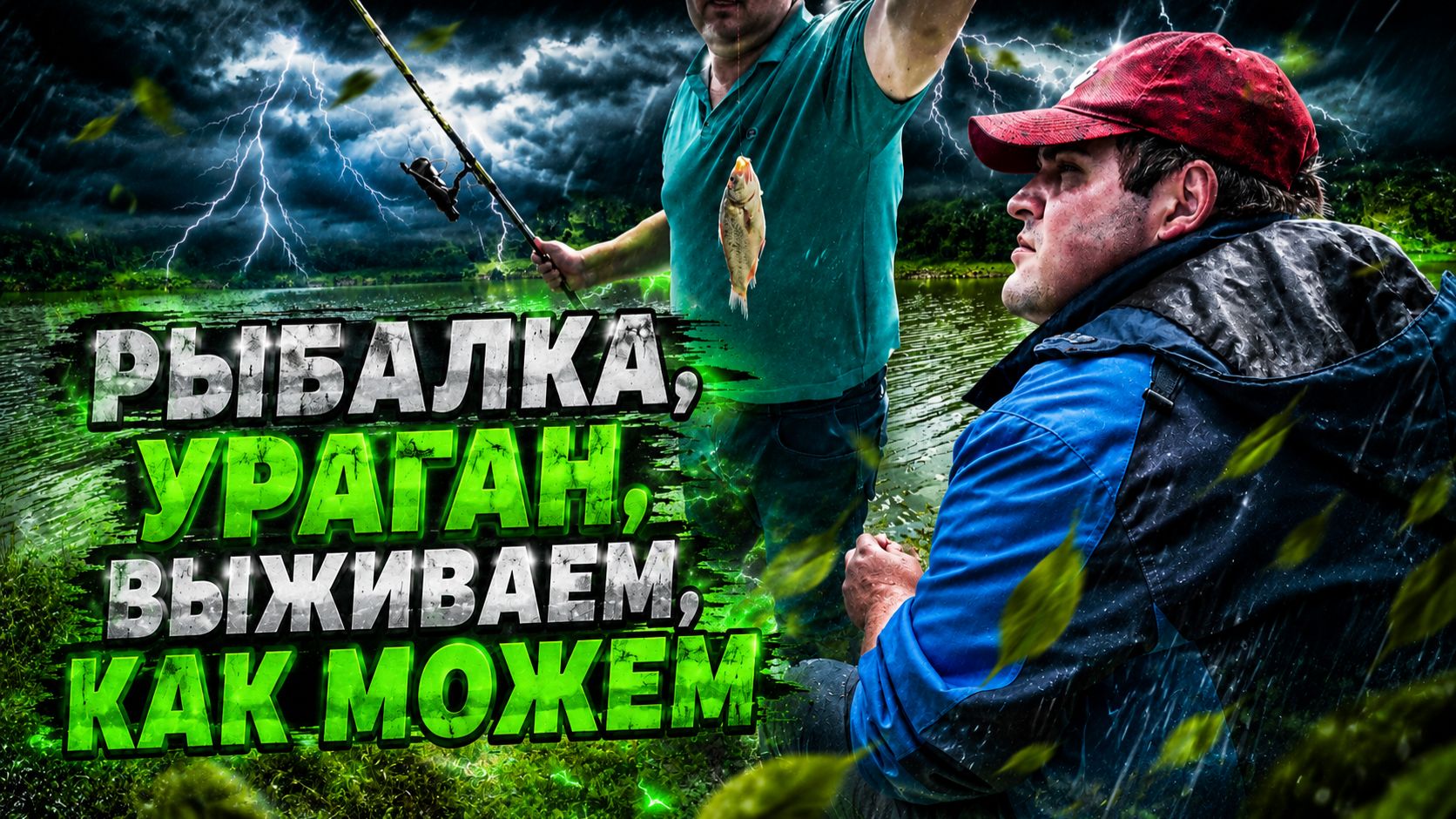 Рыбалка и ураган, выживаем как можем часть 2
